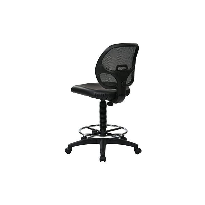 100 Racing Style Gaming Chair, in Black (RSP-100-BLK)