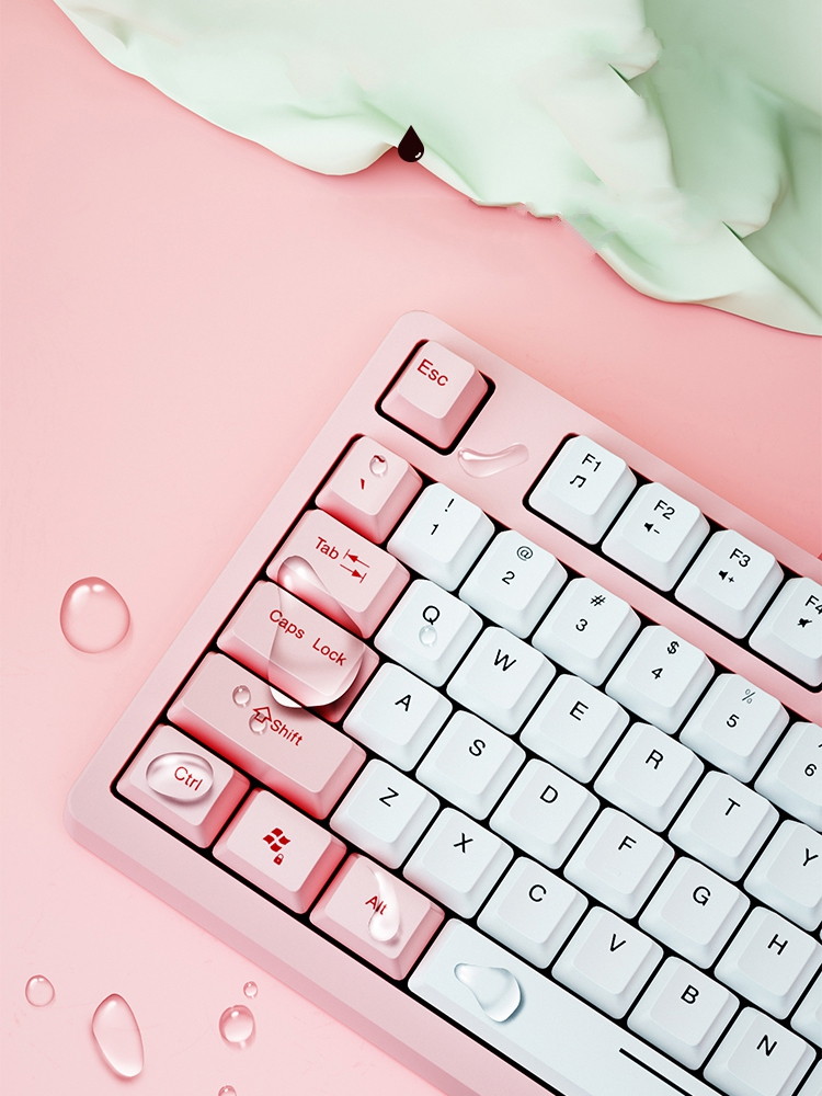 2, 60% Wired/Wireless Mechanical Keyboard (Kailh Box Brown Switch/White Case) - Full Keys Programmable - True RGB Backlit - Tap Arrow Keys - Double Shot PBT Keycaps - NKRO - 1900mAh Battery