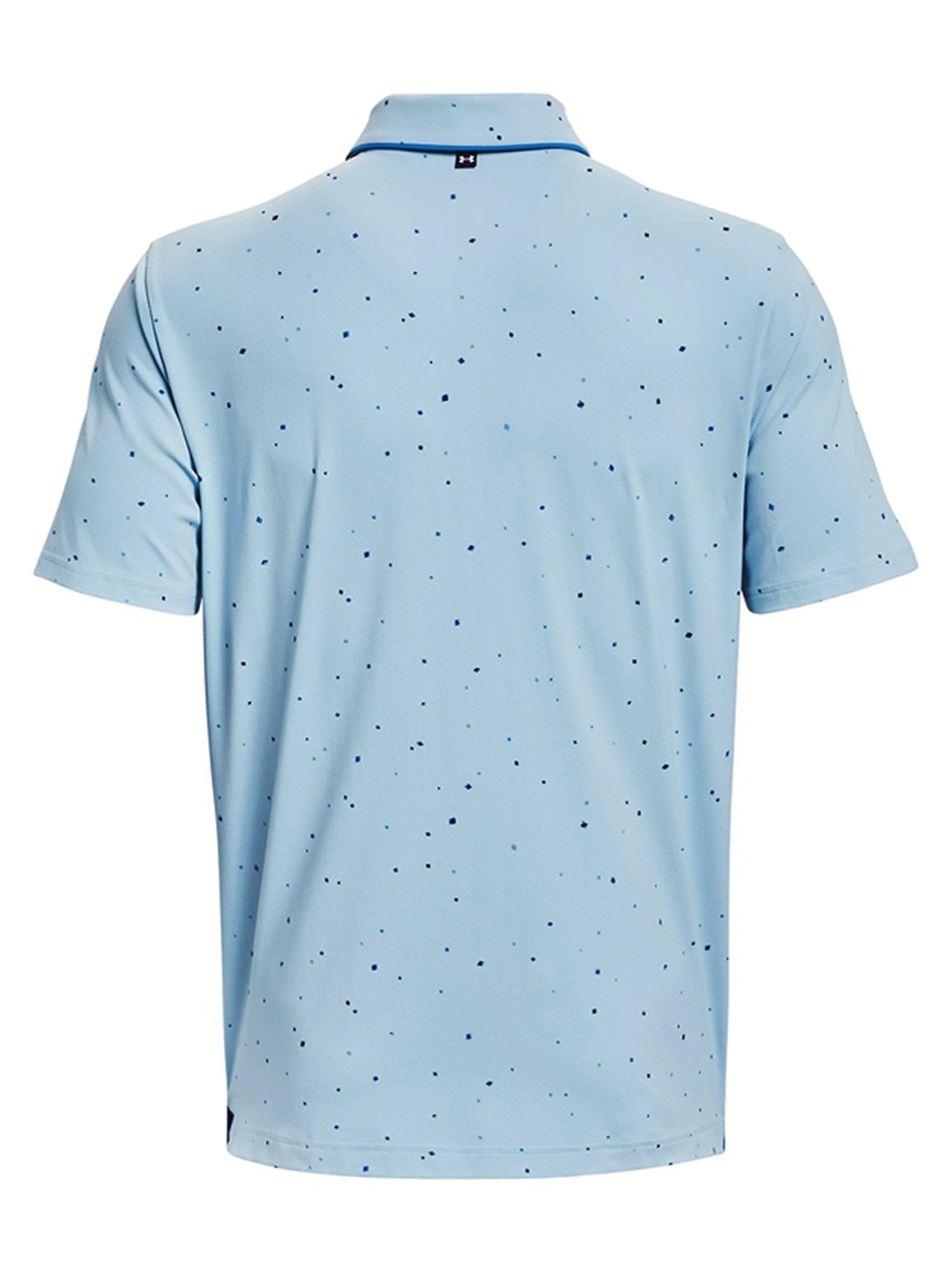 Under Armour Blue Loose Fit Printed Sports Polo