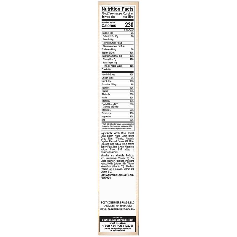 Great Grains Banana Nut Crunch Breakfast Cereal - 15.5oz - Post