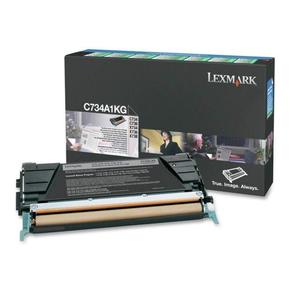 Lexmark Black Return Program Toner Cartridge