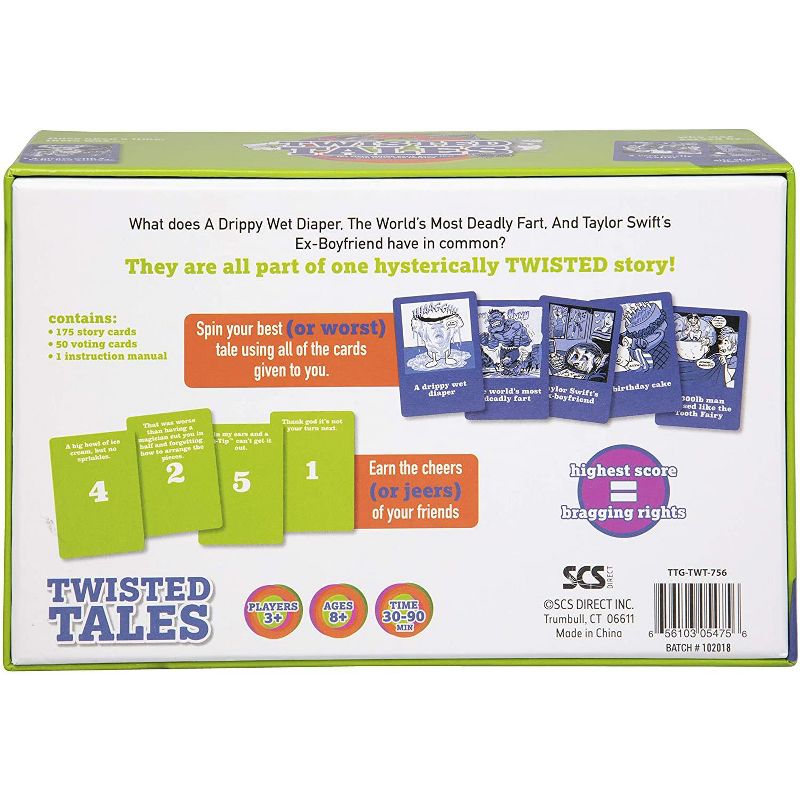 SCS Direct Twisted Tales, the Story Telling Party Card Game