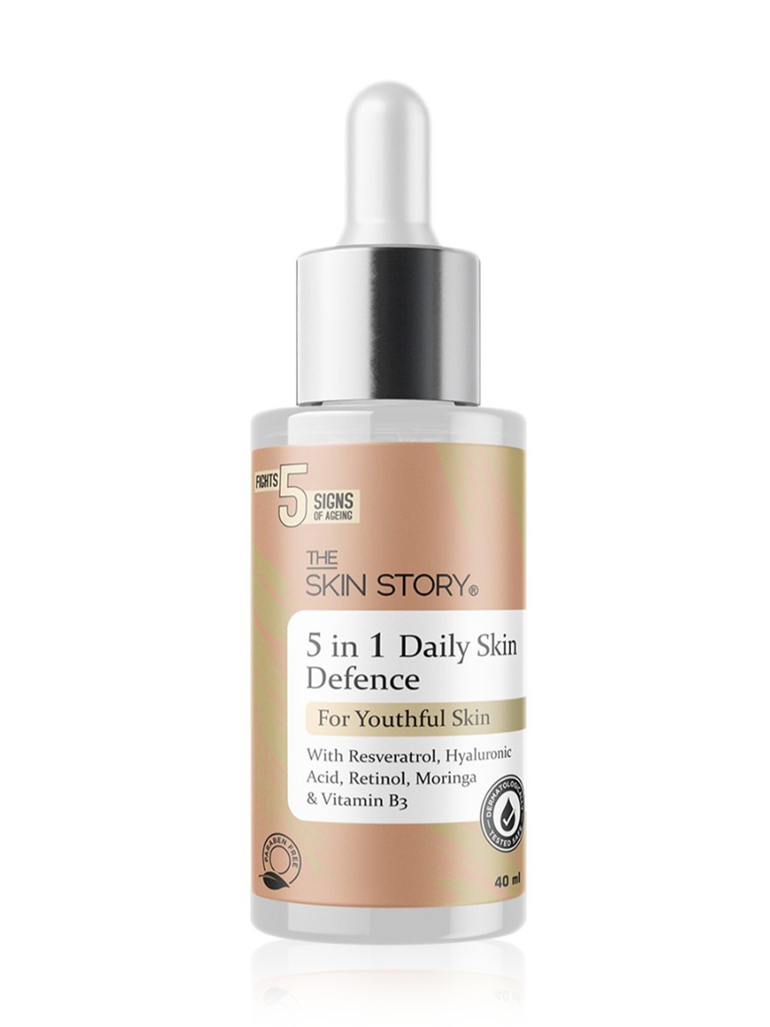 The Skin Story Retinol & Hyaluronic Acid 5 in 1 Daily Skin Defence - 40 ml
