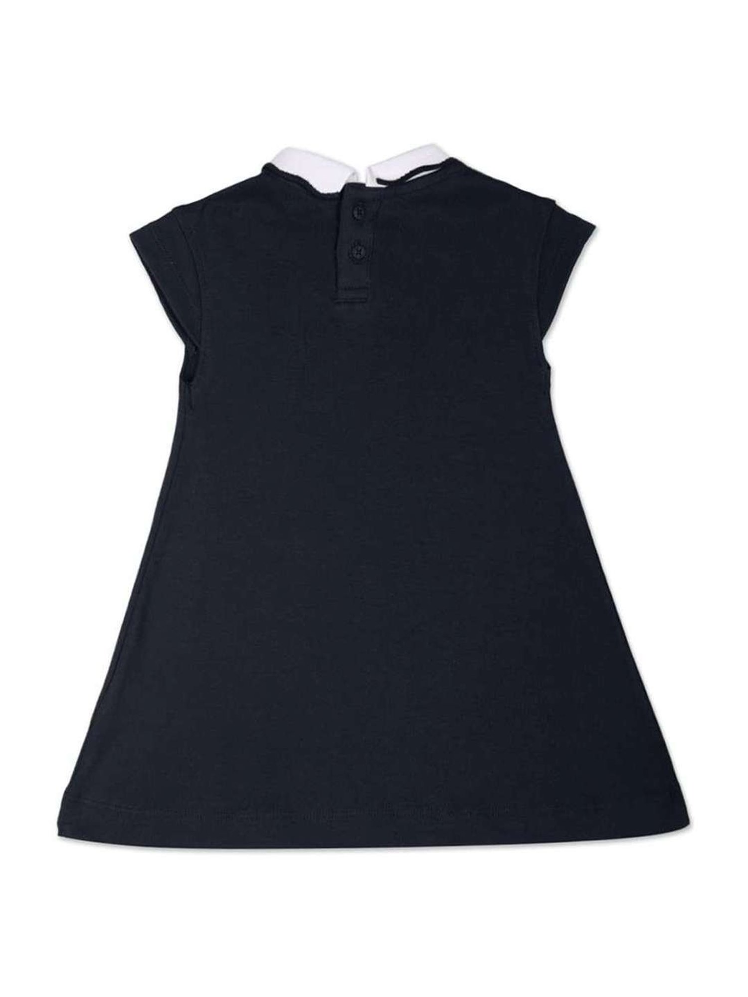 U.S. Polo Assn. Kids Navy Cotton Regular Fit Dress