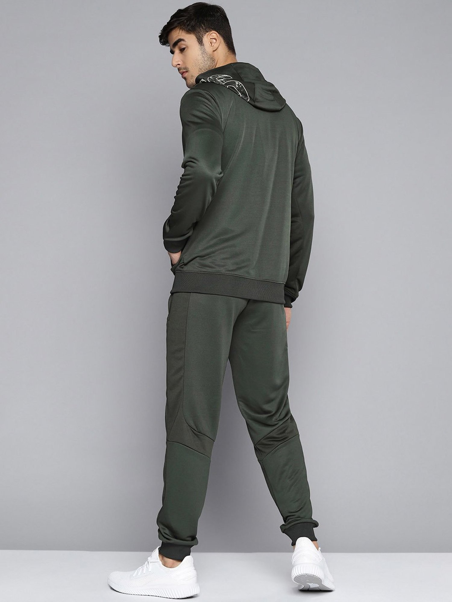 Rock.It Blue Regular Fit Printed TrackSuit