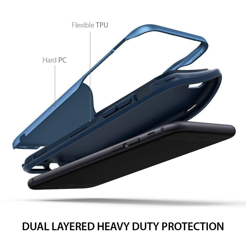 Apple iPhone 8 Case, Ringke [WAVE] Dual Layer Heavy Duty Shockproof PC TPU Protective Cover for iPhone 7 / iPhone 8 - Coastal Blue