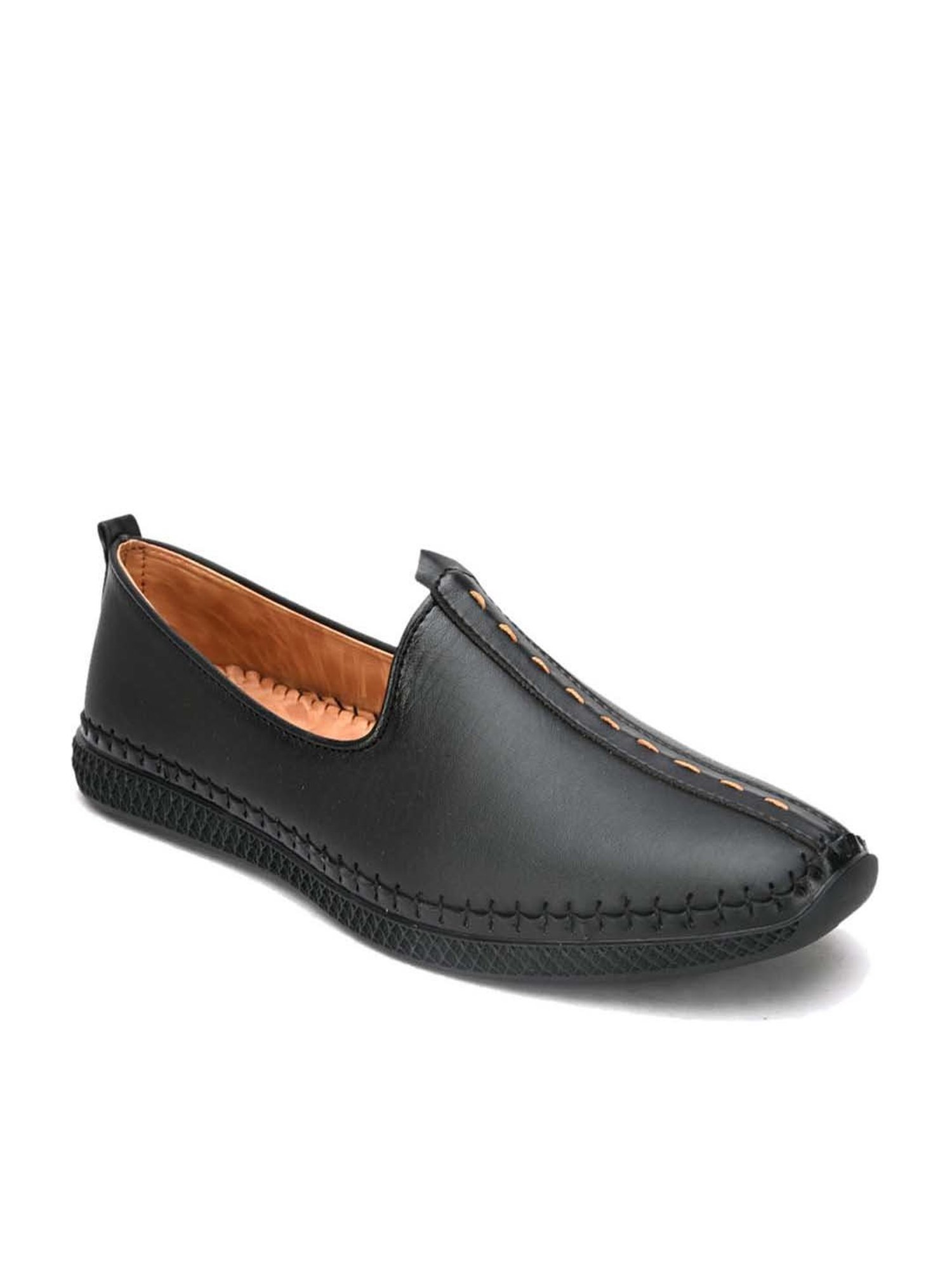 Giorgio Men's Black Casual Slip Ons