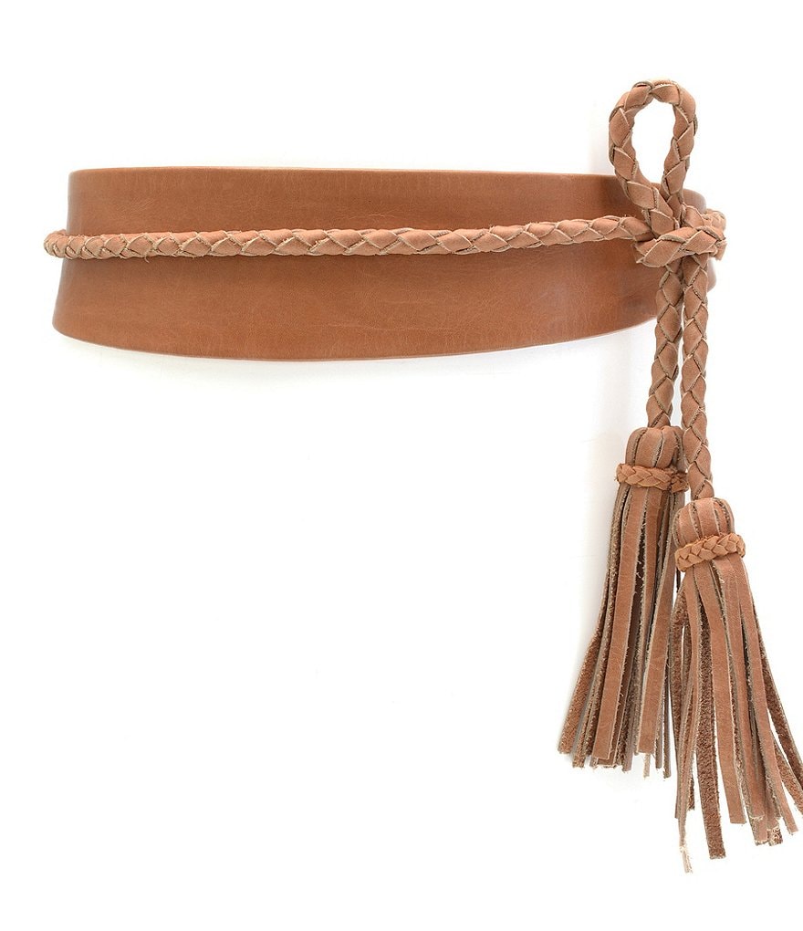 ADA Lucky Leather Wrap Belt
