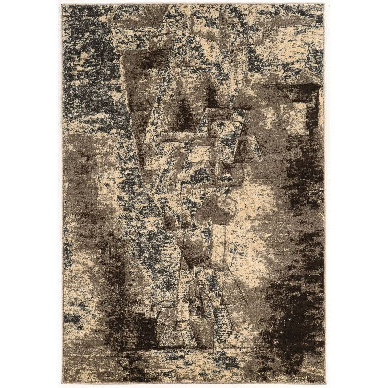 8'x10'3" Masters Man Rug Gray/Taupe - Linon