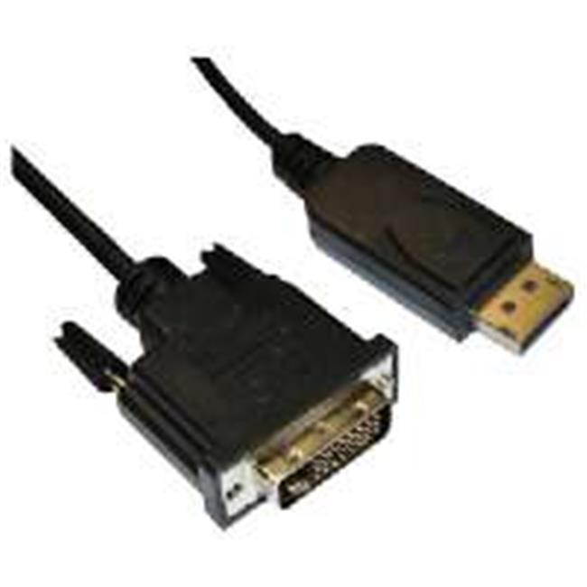 4Xem 4XDPMDVIMCBL DisplayPort To DVI-D Dual Link M-M Cable - 6 ft.