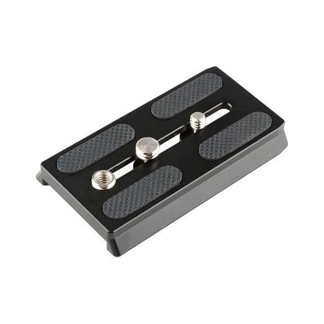 CAMVATE Manfrotto Slide-In Camera Quick Release Plate with 1/4" & 3/8" Threads