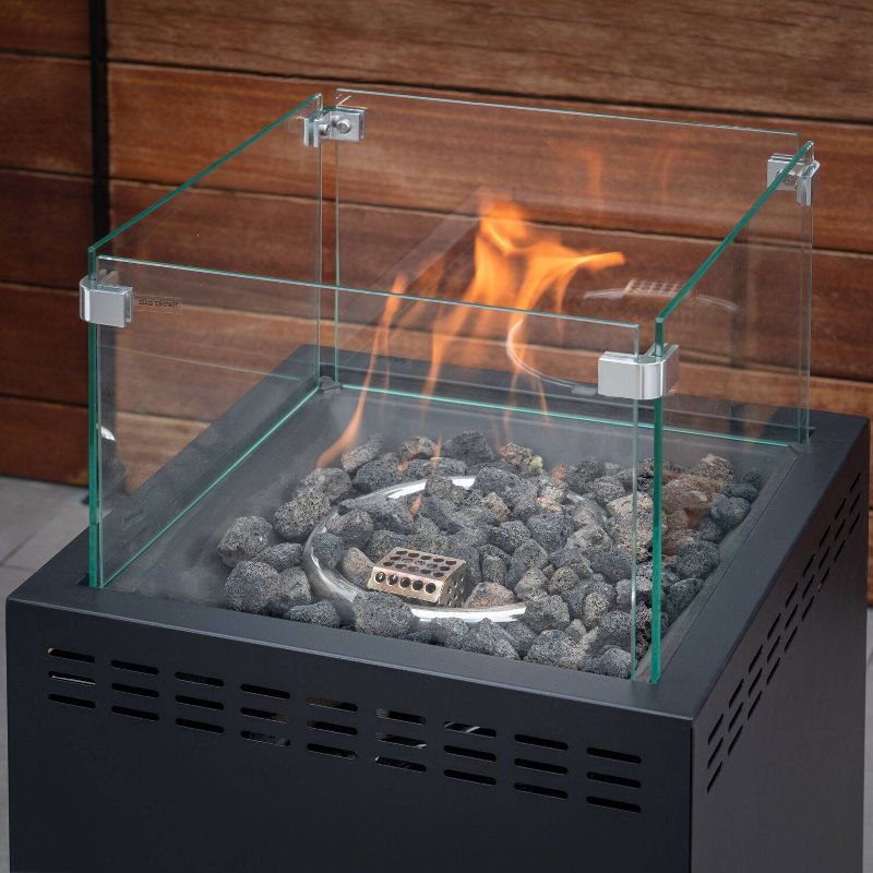 Accent 4pc Fire Pit Seating Set Navy - Hanover