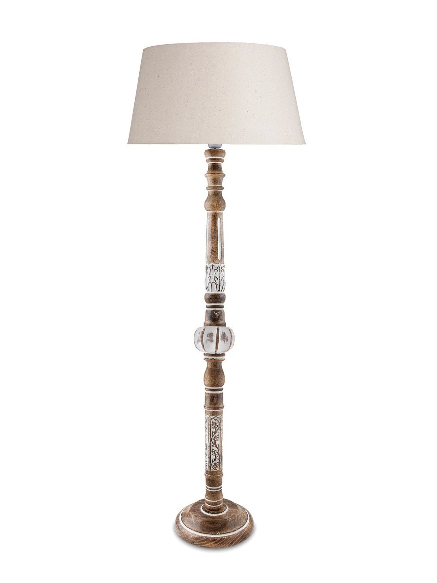 64" x 8.9" x 10.5" Smart Light Full Spectrum Floor Lamp (Includes LED Light Bulb) White - Verilux