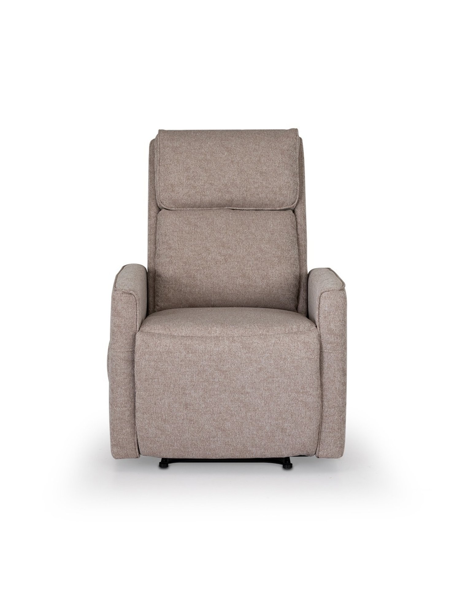 Durian Nathan Sand Beige Fabric Reclining Sofa