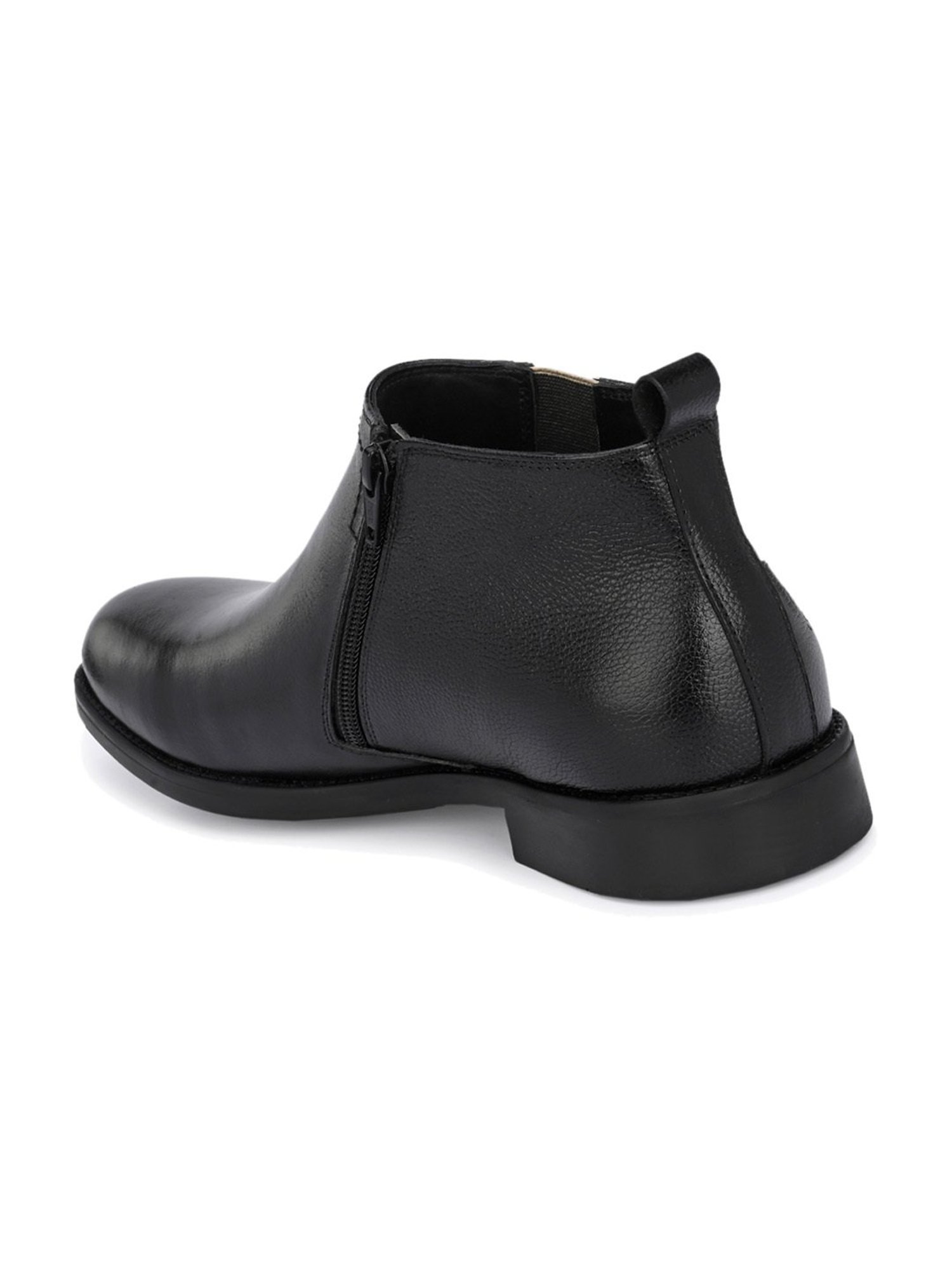 Hitz Men's Black Chelsea Boots