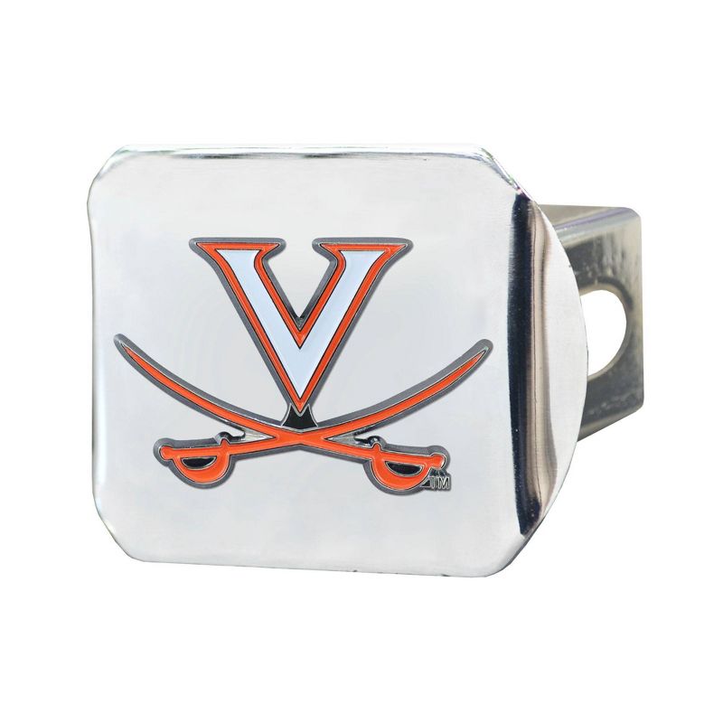 NCAA University of Virginia Cavaliers Metal Emblem Hitch Cover