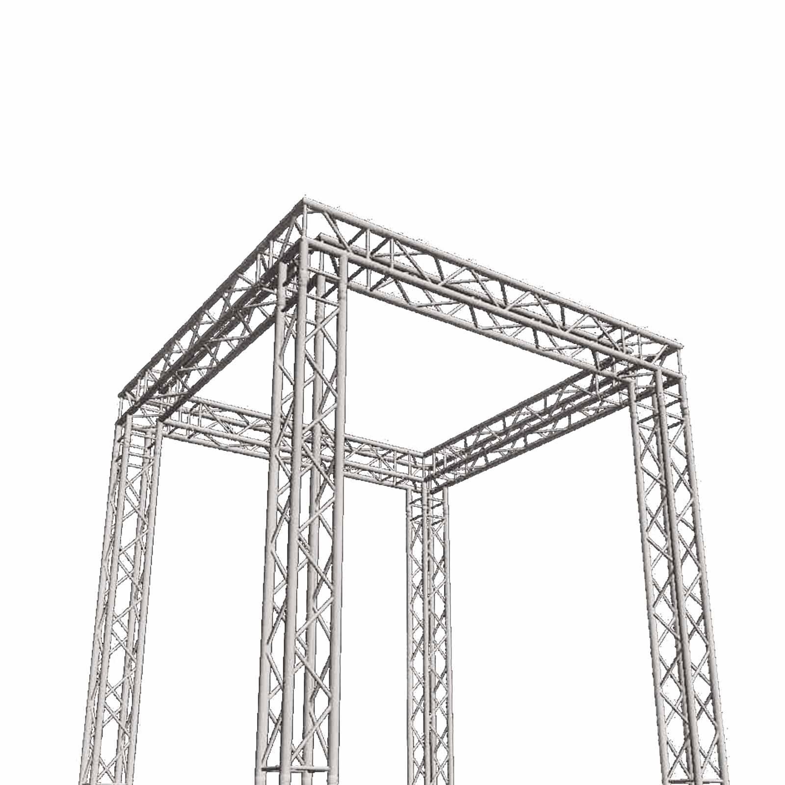 Global Truss SQ-10x10 Venue Square Display/Tradeshow/DJ Booth