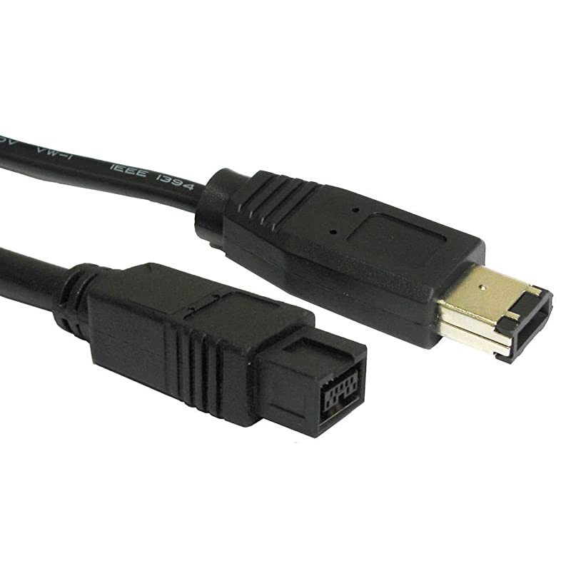 10Ft 10 Feet FireWire Cable IEEE1394b 9pin6pin 800400Mbps Compatible with Windows Mac Sony iLink