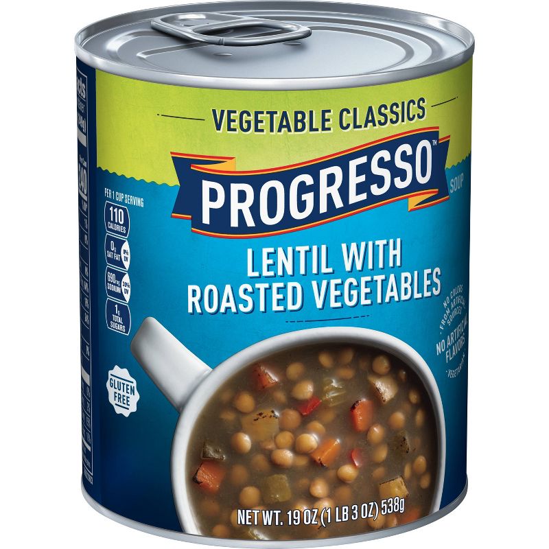 Progresso Vegetable Classics Lentil with Roasted Vegetables Soup - 18.5oz
