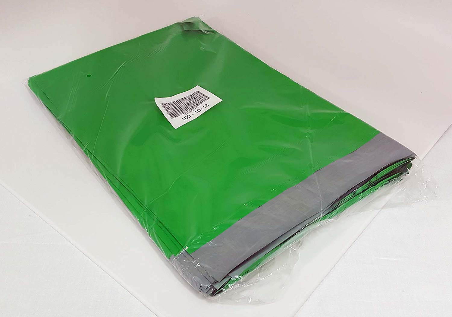iMBAPrice Poly Mailers Shipping Envelopes Bags, 10 x 13 - inches , 100 Bags (Green)