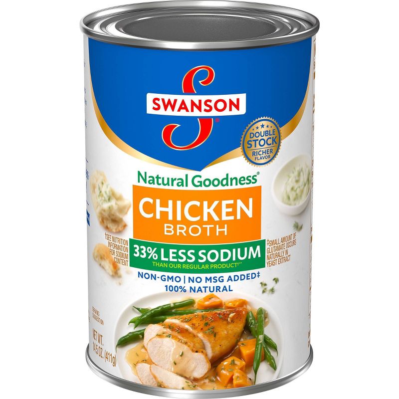 Swanson Natural Goodness Chicken Broth Can - 14.5 fl oz