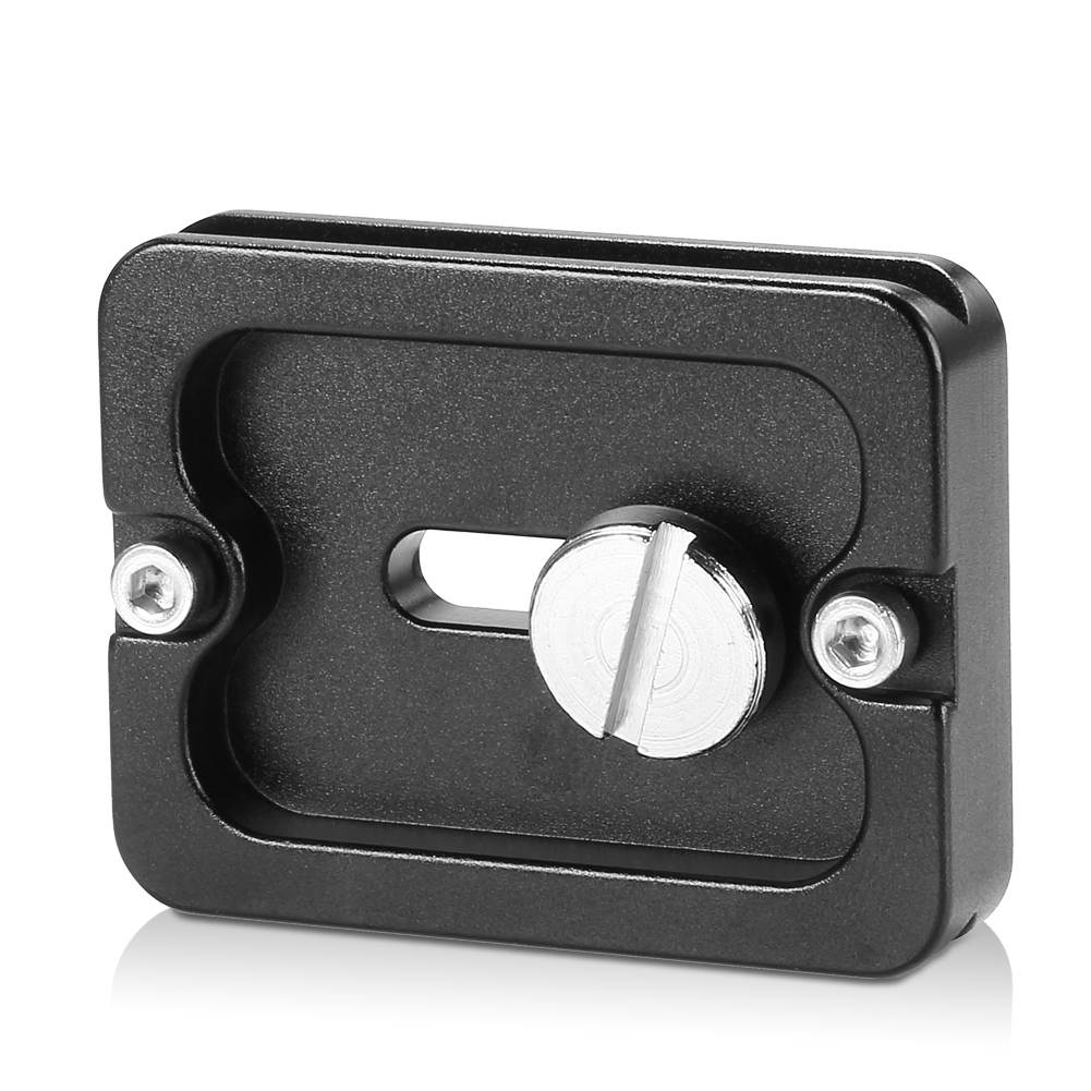 Neewer&reg; DC-38Q Screw Knob Clamp Quick Release Plate + Metal PU-50 Universal Quick Release Plate Fits Arca-Swiss Standard