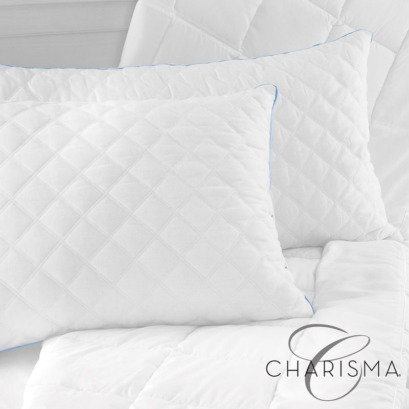 Charisma Gel-Infused Memory Foam Cluster Jumbo Pillow