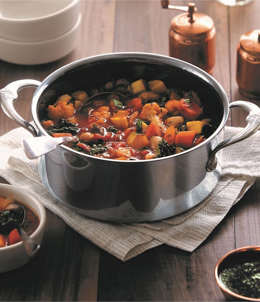 Hestan NanoBond Titanium Stainless Steel Soup Pot, 3 Quart