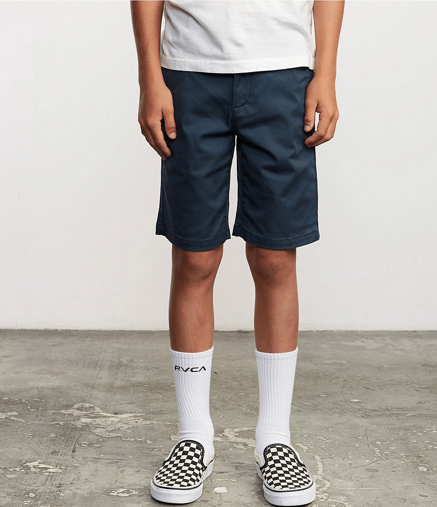 RVCA Big Boys 8-20 Weekday Stretch Shorts