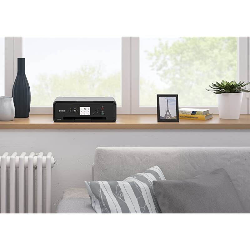 Office Products PIXMA TS5020 BK Wireless color Photo Printer with Scanner & Copier, Black