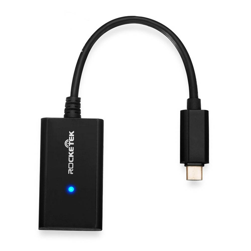 Rocketek Type-c 4 Ports Camera Card TF Memory Card Reader OTG for Mobile Phone