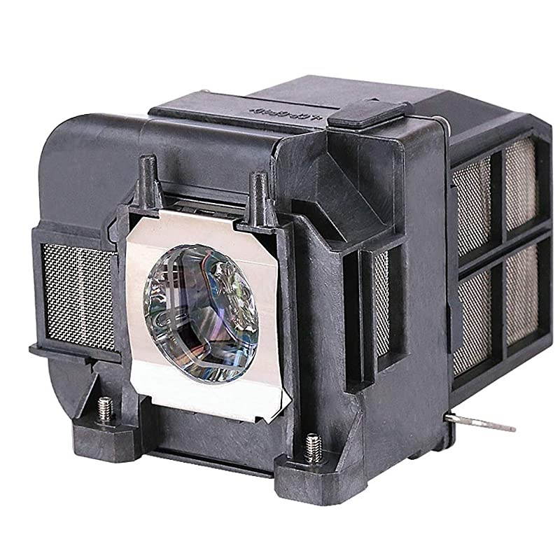V13H010L75 Projector Lamp for Epson PowerLite 1940W 1945W 1950 1955 1960 1965 EB1940W EB1945W EB1950 EB1955 EB1960 EB1965 ELPLP75 Replacement Projector Lamp Bulb with Housing