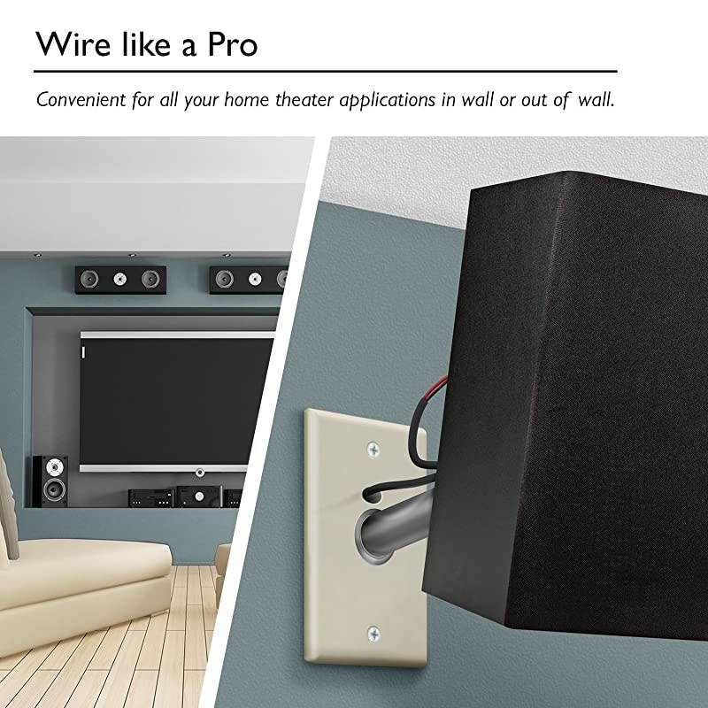 14 AWG CL3 OFC Outdoor Speaker Wire  Pro Series 14 Gauge 250 Feet 762 MetersBlack Oxygen Free Copper UL CL3 Rated for Outdoor Direct Burial and inWall Installation Speaker Cable