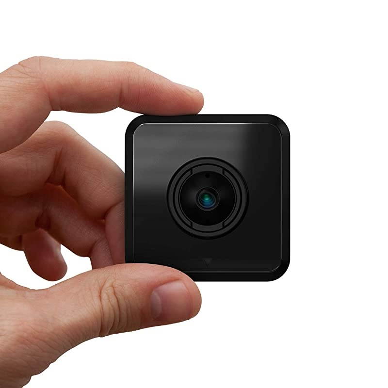 Mini IP Camera, 1080P Indoor Network Mini Camera, 2MP Wired Security Surveillance Nanny Cam, 2.8mm Lens, 105&deg; Viewing Angle, 1080p @30fps, IP2M-PH822B (Black)