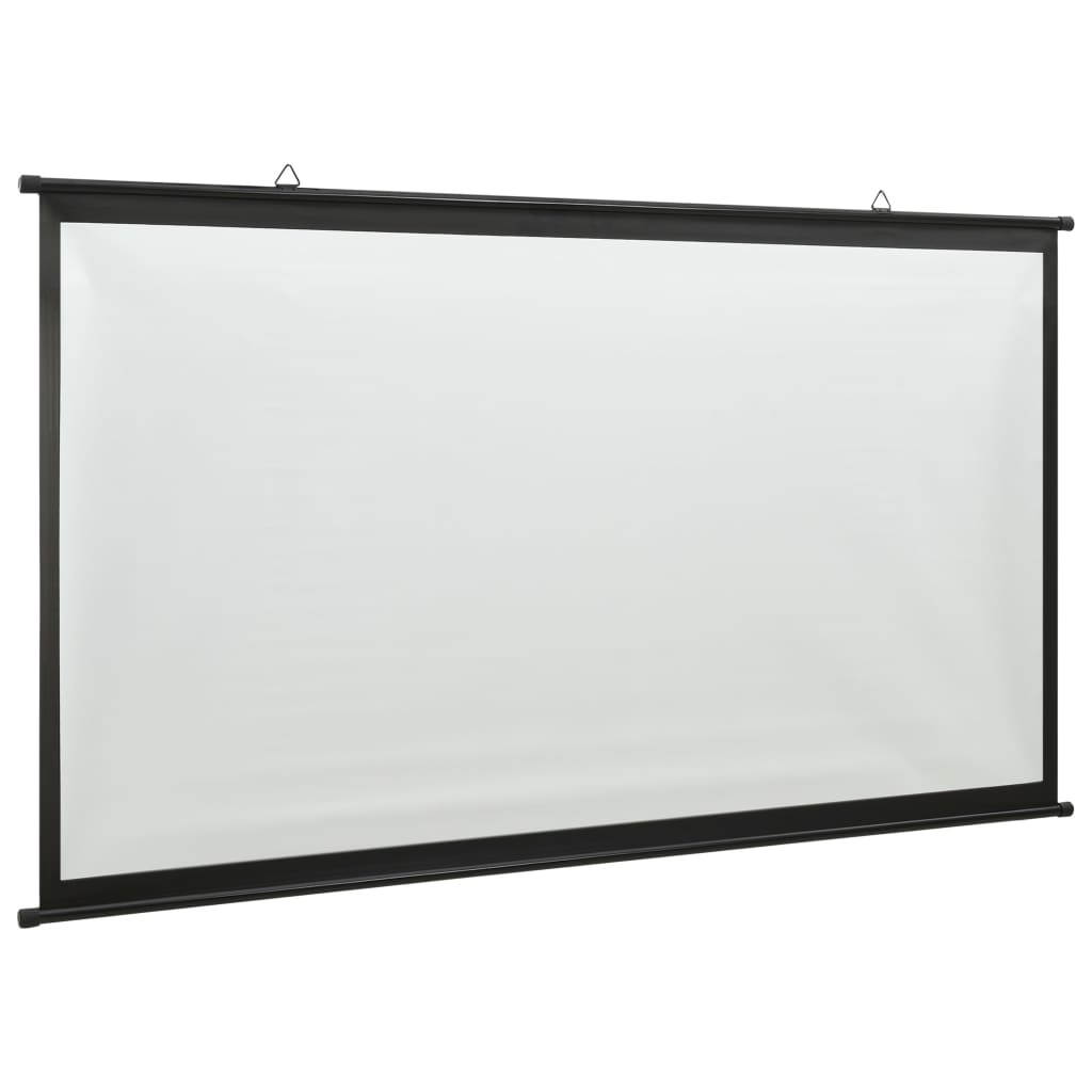 vidaXL Projection Screen 90" 16:9 Home Theater Screen Office Presentation