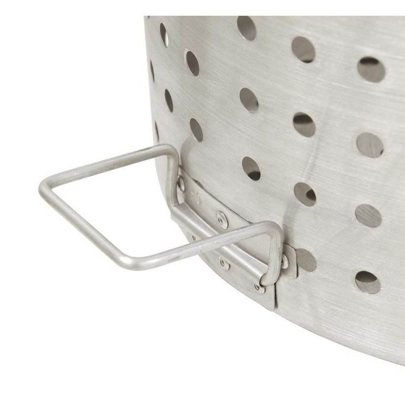 Bayou Classic KDS-144 Stainless Steel 44 Quart Seafood & Crawfish Cooker Kit