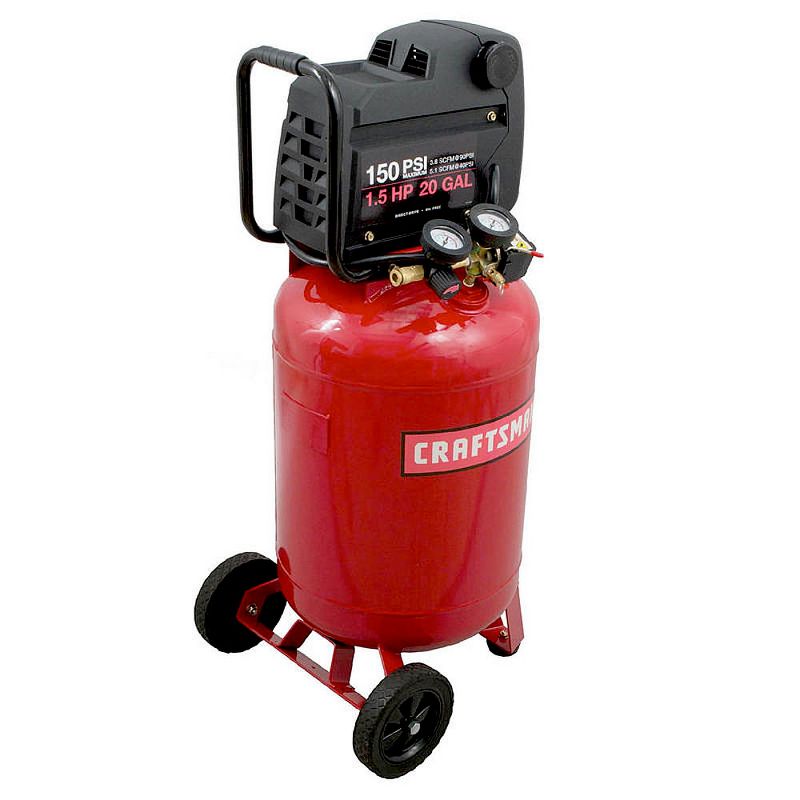 Craftsman 916913 1.5 HP 20 Gallon Oil-Free Dolly Air Compressor