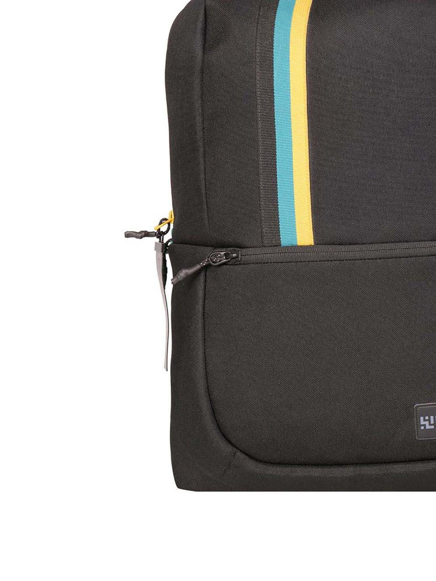 Wiki Tope Black Medium Backpack