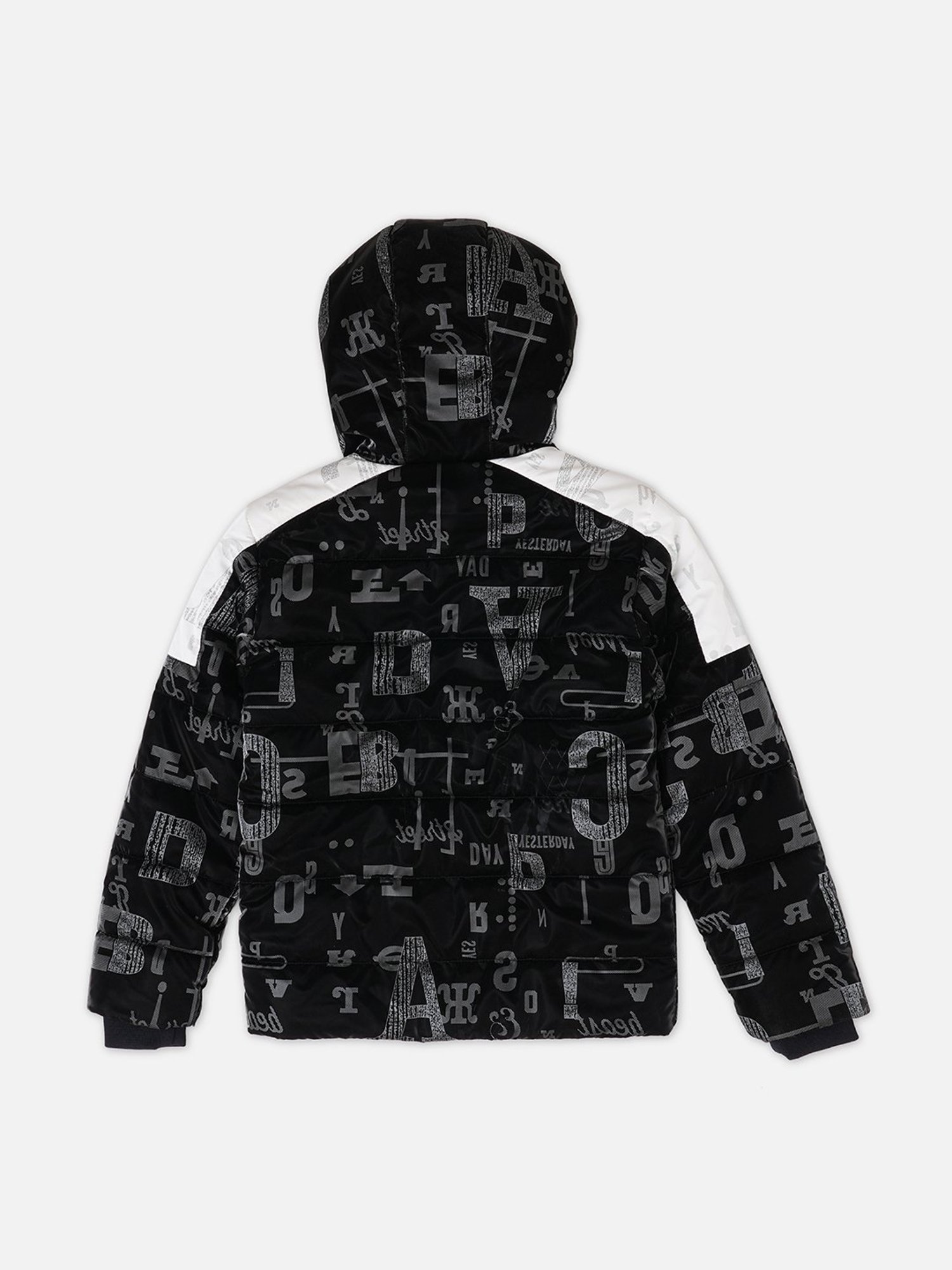 Pepe Jeans Kids Black Printed Jacket