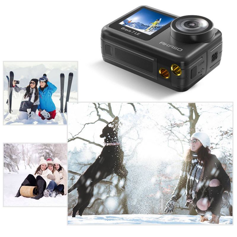 Compact Size 720P HD Digital Camera Camcorder 5MP CMOS Sensor 2.0" LCD Screen 3 Meters Waterproof with Built-in Microphone for Kids Children Students Boys Girls Summmer Gift