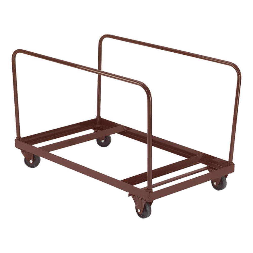 National Public Seating DY-60R Round Folding Table Dolly