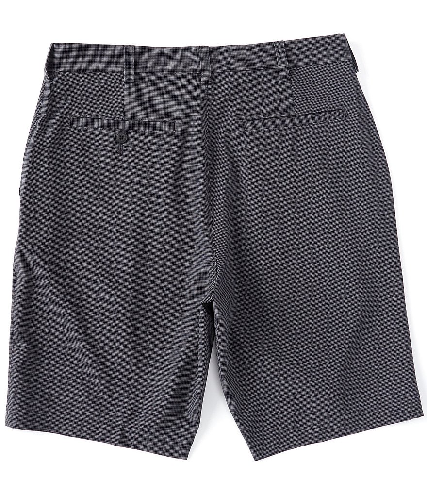 Caribbean Big and Tall 9#double; and 11#double; Inseam Knit Jacquard Shorts