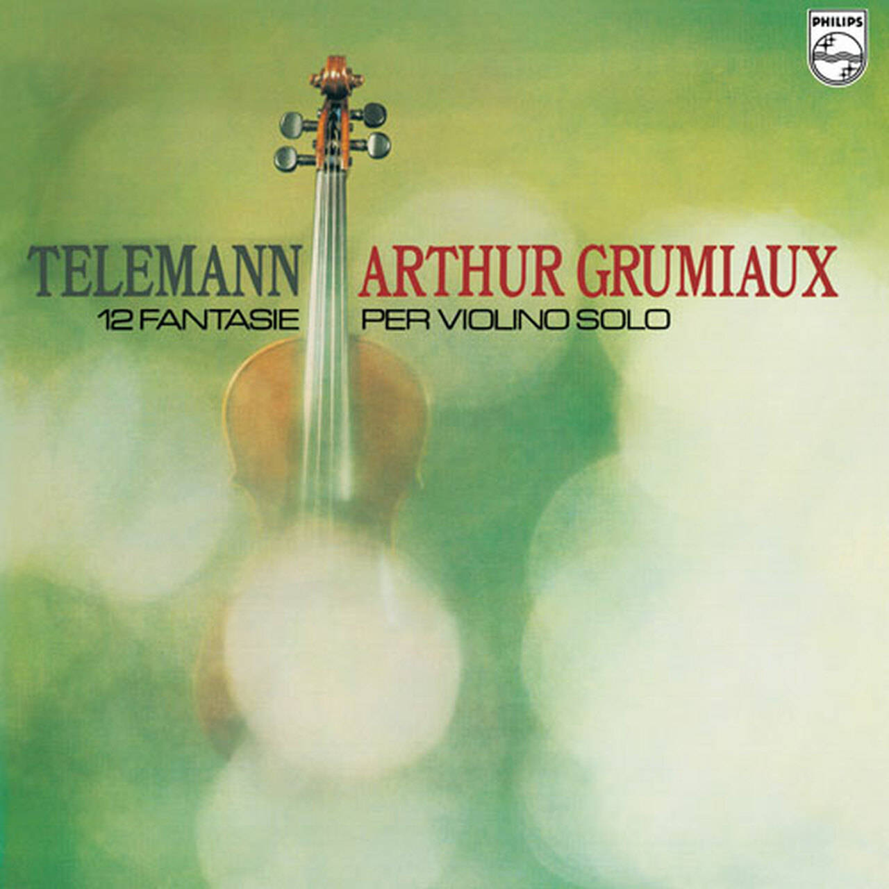 Arthur Grumiaux Telemann 12 Fantasias For Violin Solo (Zwolf Fantasien) 180g LP (Vinyl)