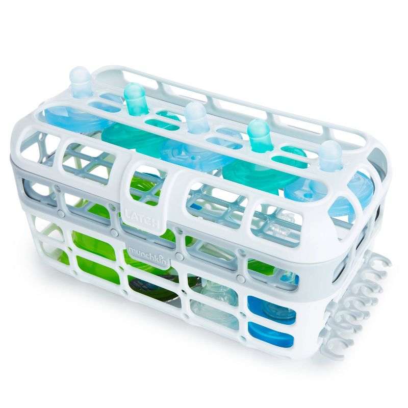 Munchkin Deluxe Dishwasher Basket - Gray