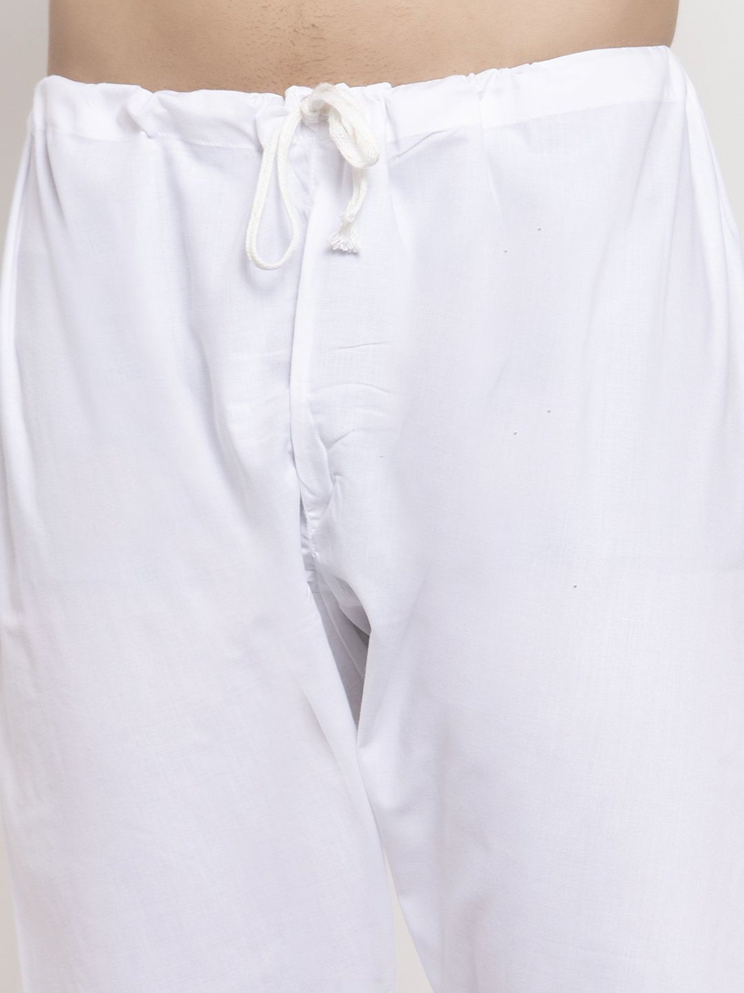 Jompers Beige Cotton Regular Fit Kurta Set