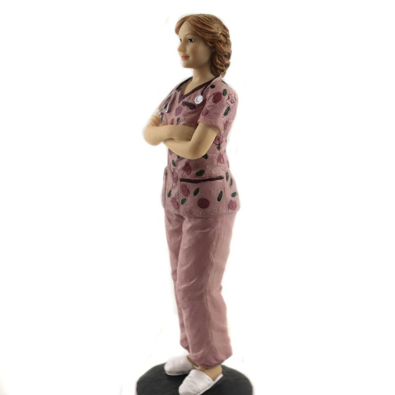 Figurine 7.5" Female Nurse White Medical Hospital  -  Decorative Figurines