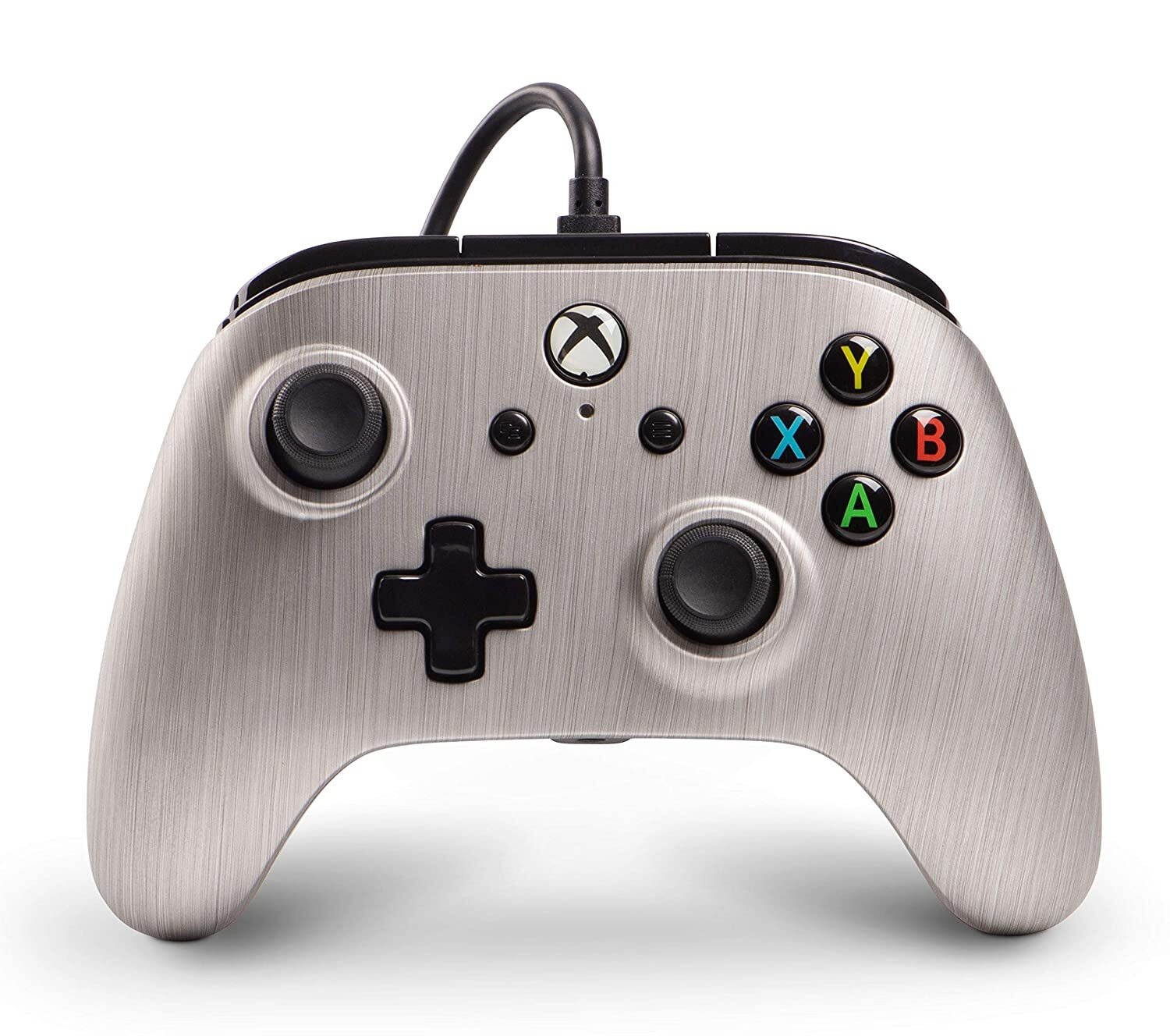Enhanced Wired Controller for Xbox One - Brushed Aluminum