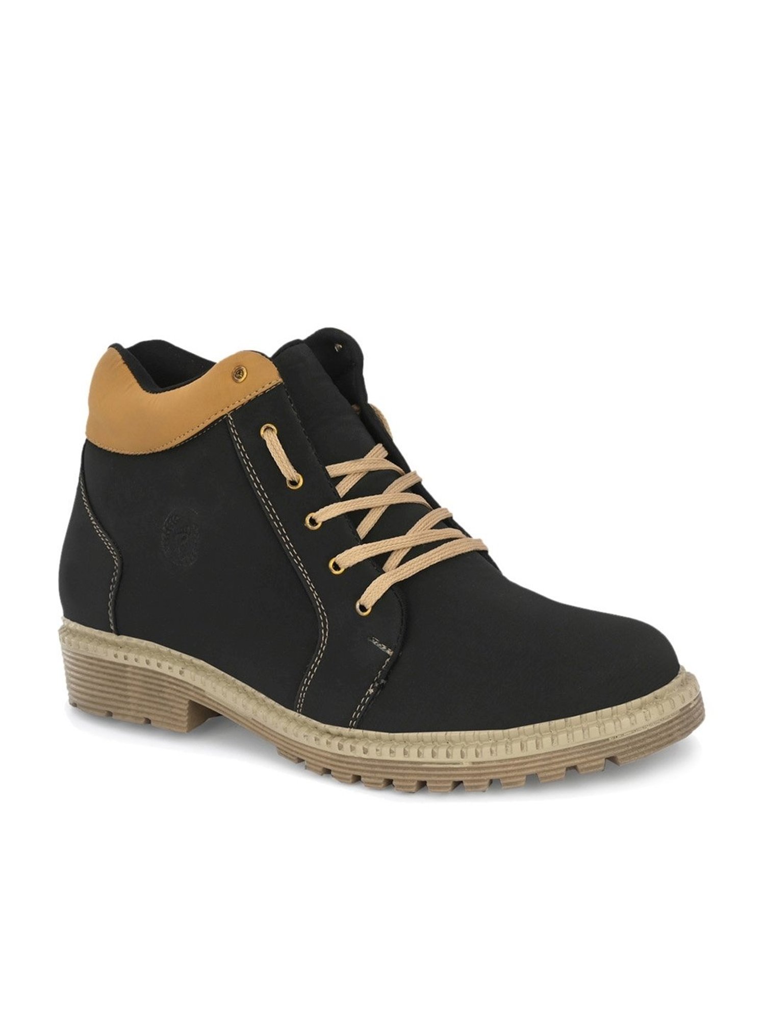 Prolific Men's Black Derby Boots