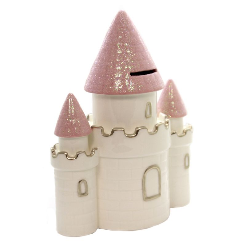 Bank 8.75" Chloe's Dream Big Castle Money Saving  -  Decorative Banks