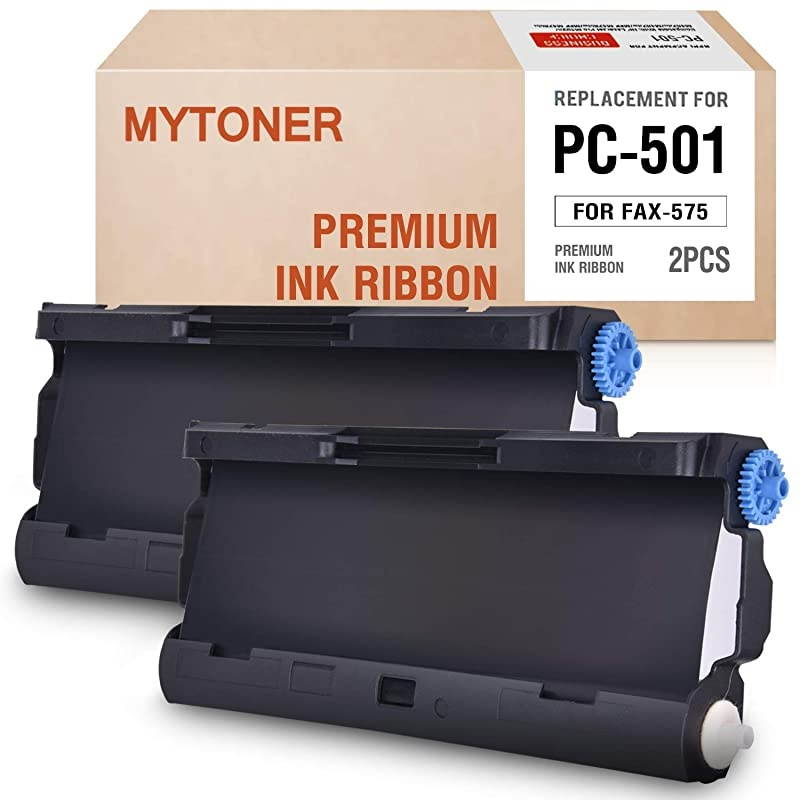 PC501 Compatible Brother PC501 PC 501 PPF Print Fax Cartridge for Brother Fax 575 FAX575 Printers 2 Pack